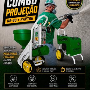 Combo Projeção NB-80 + RAPTOR ( Compre online e retire no lojista mais próximo )